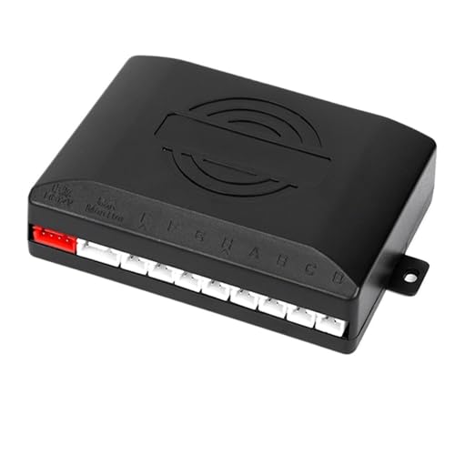 Radar de recul voiture 12V-24V avec boîtier de commande hôte et écran de stationnement rétro-éclairé