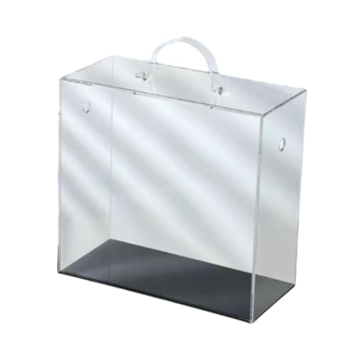 Shambina Clear Acrylic Flower Box With Handle