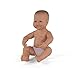 Miniland 15.75'' Anatomically Correct Newborn Baby Doll, Caucasian Girl