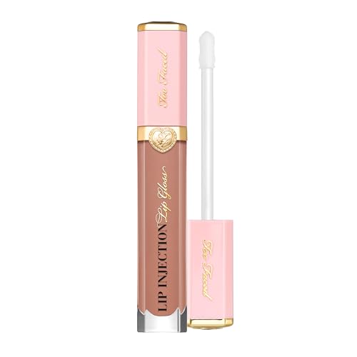 Too Faced Lip Injection Power Plumping Lip Gloss | Hydrating, High-Shine Gloss | Vitamins A + E | 0.22 Fl Oz, Soulmate