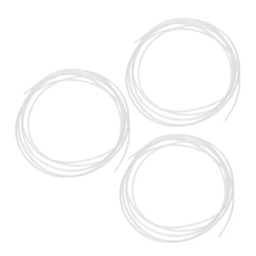 ABOOFAN 3pcs Ptfe Tube for Printer Connector Tubing for Filament Flexible Hose Pipe for Printer Parts Industrial Use
