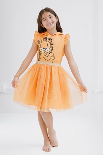 Disfraz de tutú tul para niñas Garfield talla 6 miniatura 4