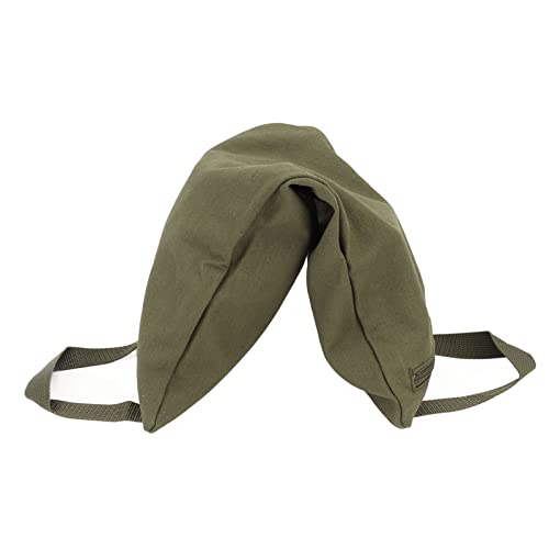 Topyond Bolsa De Arena De Yoga Verde Militar con Asa, Levantamiento De Pesas De Yoga, Bolsas De Arena De Lona De Yoga Rellenables Portátiles para Pesas Y Entrenamiento De Yoga - Imagen 6