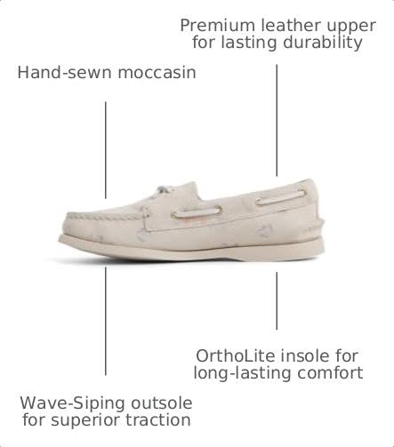 Image of Sperry Women's Authentic Original 2 Eye Leather Boat Shoe