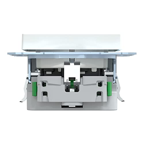 Schneider Electric Merten Schuko-USB-Steckdose, USB-Typ A+C, System M, Unterputz, aktivweiss, Artikelnummer MEG2367-0325