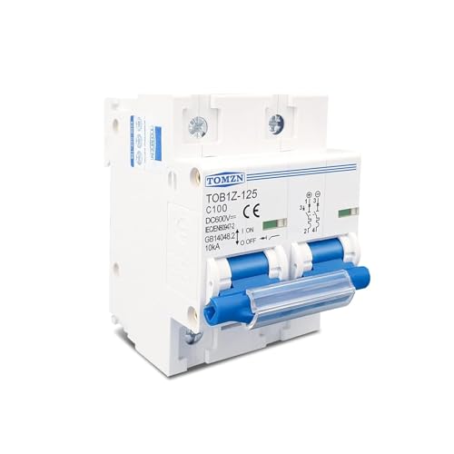 Interruptor principal de batería DC MCB 125A para proteger inversores y paneles 2