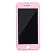 ABC 360° Full Body Protective Case+Tempered Screen For iPhone 6 Plus 5.5 inch (Pink)
