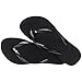 Havaianas Women's Slim Crystal SW II Flip Flops - Swarovski Crystal Embellishment - Black, 9/10W - 8M