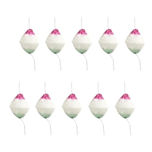 GRABAGECAN Set of 10 Lamp Mantle Mantles Camping Hiking Lamp Light Mantles Replacement Covers Suitable for Camping