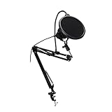 Podcast-Spielmikrofon - Geeignet für Computer, Rundfunkräume, Tonkontrollräume, Tonstudios, Heimaufnahmen, Spiele und Video-Chat.