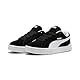 PUMA Unisex Park Lifestyle Easy SD Sneaker, Black White, 42 EU