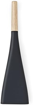 Modern Silicone Fly Swatter with Scoop, Black