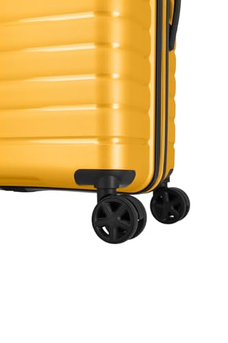 Travelite 4-Rad Hartschalenkoffer mittelgroß 67 Liter, Gepäck Serie TRIENT: Hartschalen Trolley mit TSA Kombinationsschloss, 66 cm
