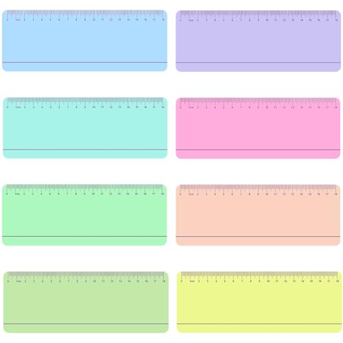 Dyslexia Tools for Kids, 16 Pieces Guided Reading Strips Reading Tracking Rulers Colored Overlay Highlighter Bookmarks for Visual Stress, Dyslexia, Irlens Syndrome, and ADHD(8 Colors)