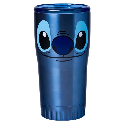 Silver Buffalo Lilo and Stitch Travel Mug, 20 Ounces