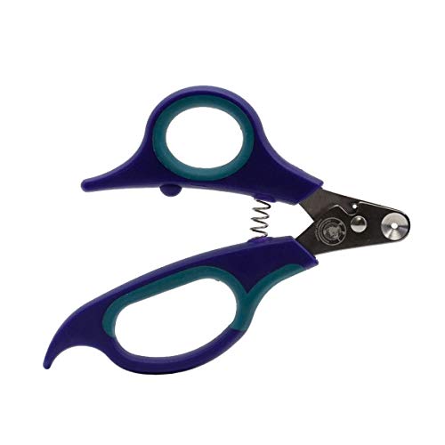 Zen Clipper Pet Nail Clippers for Kittens, Birds Other Small Animals - the Worry-Free Pet Nail Scissors-Unique Blade Clips the Tip Not the Quick-Stress, Injury-Free Pet Nail Cutting and Grooming - 2mm