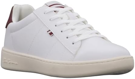 Ben Sherman Men's Hampton, White/Tibetan Red/Whisper White, 9.5 M US | Image 7