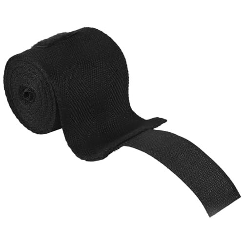 Srutueo 1 Pc 2.5M Eslatic Cotton Sports Strap Boxing Bandage for Muay Thai Taekwondo Hand Gloves Wraps, Black