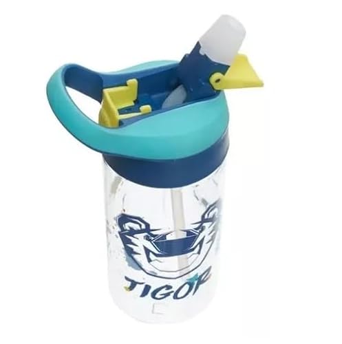 Garrafa Tritan com Canudo 500ml Tigor T. Tigre Ink - Pacific