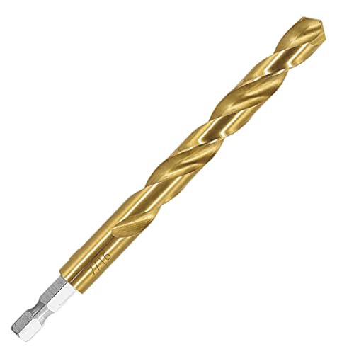 AresMro Titanium Twist Drill Bit Set- 7/16'' Hex Shank High