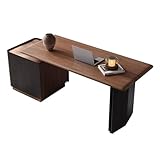 Bureau spacieux : ce bureau de direction spacieux offre suffisamment d'espace pour votre écran d'ordinateur, vos documents et autres éléments essentiels du bureau, ce qui le rend idéal pour créer un environnement de travail efficace et sans encombrement.