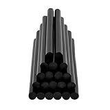 OCGIG 20 Pcs 11mm x 200mm (0.43Inch x 8Inch) Adhesive Glue Sticks Hot Glue Sticks Black for Car Audi