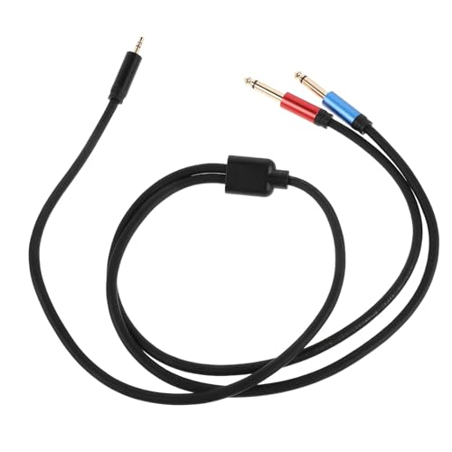 Cable audio 3.5mm a doble 6.5mm Gatuida de alta fidelidad para estudio de sonido