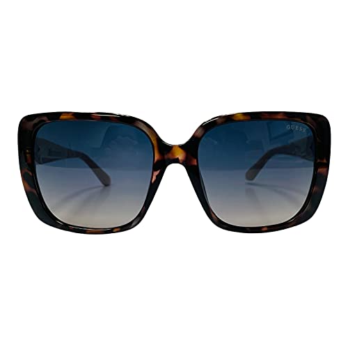 GUESS Women's Gu7788-s Square Sunglasses, Blonde Havana/Gradient Blue, Large2
