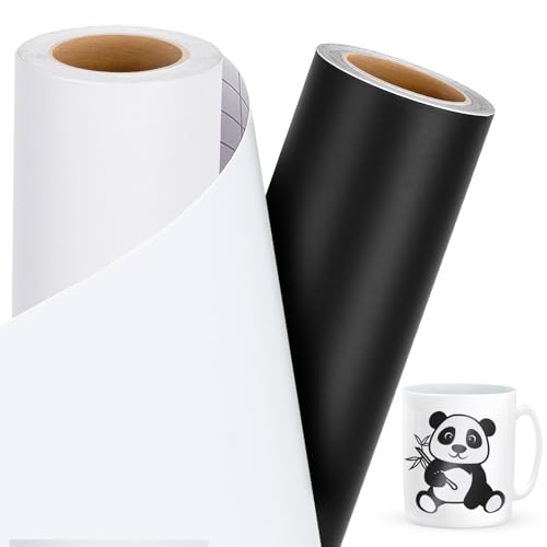 Vinyle adhésif permanent mat ilmagine rouleau 30,5cm machine découpe Cricut - 2