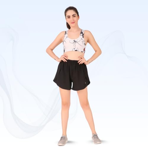 Image of Oysters Women's 2 in 1 Running Skirt Shorts Quick Dry Gym Athletic Workout Shorts for Women