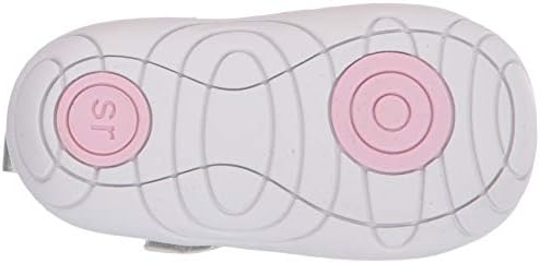 Stride Rite 360 Girl's Erica Dual Width Insole Shoe Mary Jane,Silver,3 M US Infant | Image 3