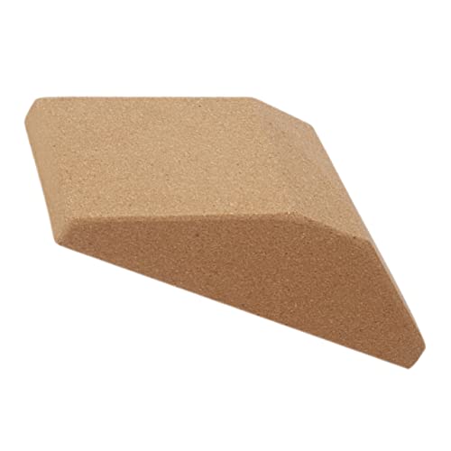 HANABASS Sturdy Cork Yoga Brick Anti-Slip Surface Calf Fitness Ideal for Home Office Gym