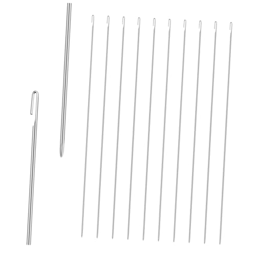 Gogogmee DIY Beading Needles Set 10 Pack Bead Crafting Tools Embroidery Needles for Beaded Jewelry Bracelet Necklace Making