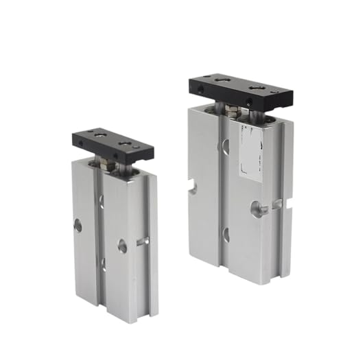 Vérin pneumatique double effet TN20 course 75mm pour automatisme - 3