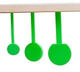 Throom - Reactive Self Healing Targets for Shooting, Set of 3 HangTuff Targets, Hanging Gun Target for Pistol or Rifle, for Indoor and Outdoor Range, Ricochet Free