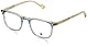 STING Jungen Vst524l Sonnenbrille, Blaues Oberteil + Braun, 48