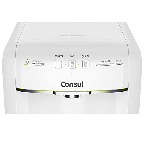 Purificador de Água Consul (CPB36ABB) - 220V - Branco - Alta Capacidade de Refrigeração e 3 Níveis d