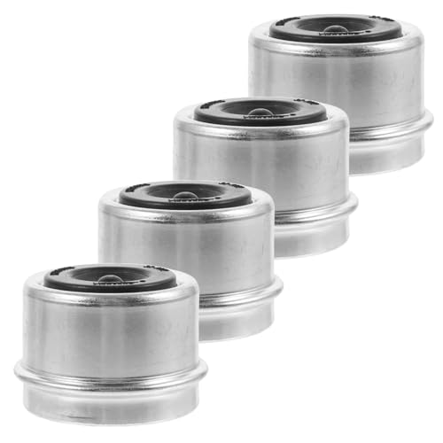 GLEAVI Boat Trailer Hub Dust Cap Wheel Bearing Protectors Metal Axle Dust Cover Set for 1.98 Inch Axles