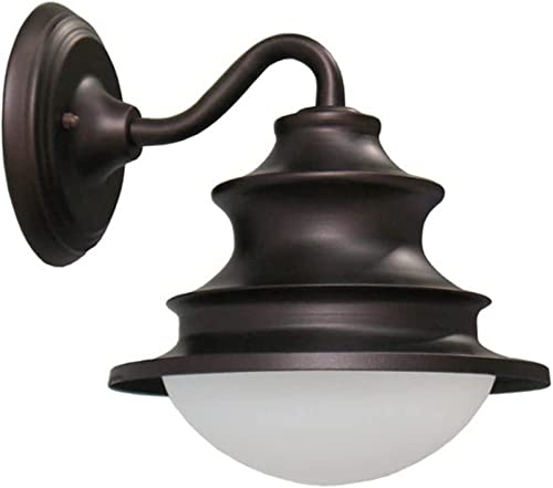 Lampes murales étanches MESKEL lanterne en verre pour balcon et terrasse