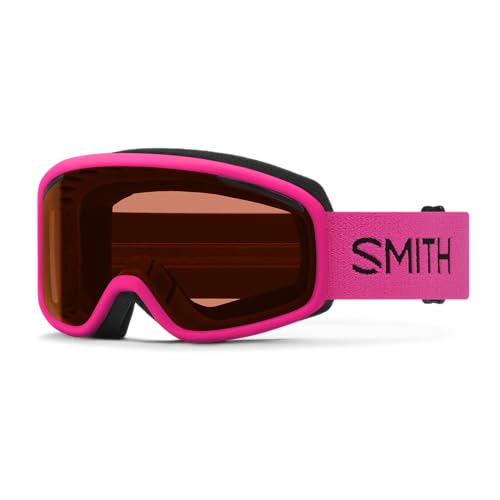 SMITH Vogue Goggles for Women with Carbonic-x Lens – Performance Snowsports Goggles with Replaceable Lens for Skiing & Snowboarding – Lectric Flamingo + RC36