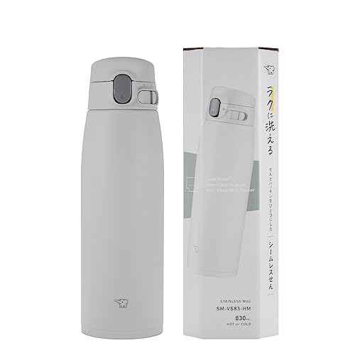 Zojirushi SM-VS83HM Vacuum Bottle 28 ounce Matte Gray, 830 ml - Image 2
