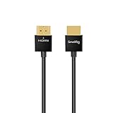 Ultrafino y Flexible: el cable HDMI ultrafino y flexible de alta velocidad (35 m/1,15 pies) con un diámetro de 3,6 mm encaja perfectamente en espacios reducidos, diseñado para aplicaciones de cardán, estabilizador de cámara y plataformas donde se requiere flexibilidad y enrutamiento de cable compacto