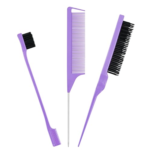 3pcs Hair Styling Tools Set with Rat Tail Comb