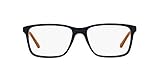 Ralph Lauren Men's RL6133 Rectangular Prescription Eyewear Frames, Silver/Demo Lens, 54 mm