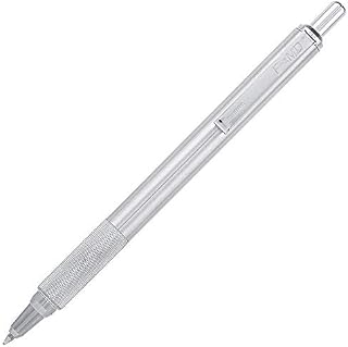 Zebra F701 Ball Pen Retractable Stainless Steel Medium Black Ref 44970