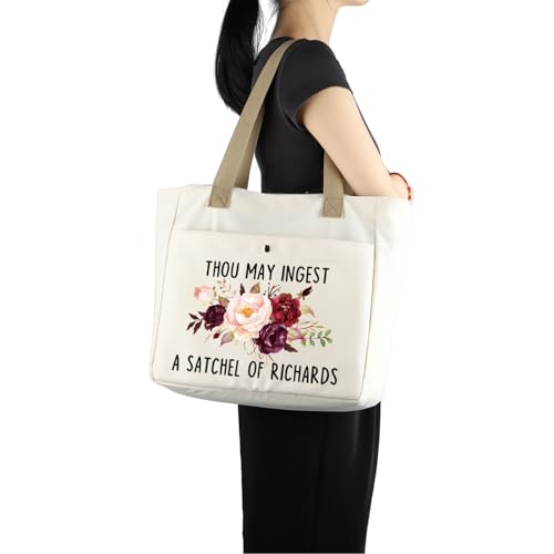 Bolso tote grande sarcástico y divertido miniatura 2