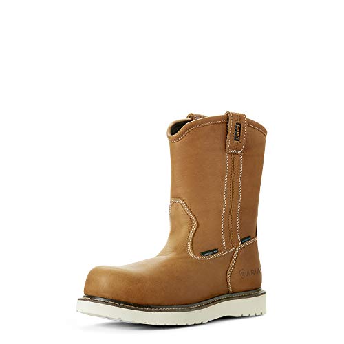 Image of ARIAT Rebar Wedge Pull-On Waterproof Composite Toe Work Boots