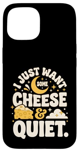 Night Sky ������ƃ`�[�Y��H�ׂĐÂ��ɂ��������� �X�}�z�P�[�X iPhone 15 �p