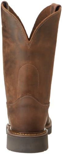 Justin Original Work Boots U.S.A. Men's J-Max 11" Pull-On Boot,Rugged Bay Gaucho,13 D US | Image 2