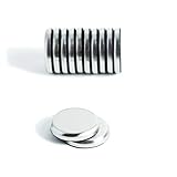 U Brands High Energy Brushed Metal Magnets for...